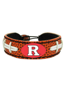 Rutgers Scarlet Knights Football Design Mens Bracelet