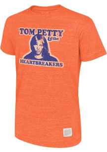 Original Retro Brand Florida Gators Orange Tom Petty I Won't Back Down 2 Hit Short Sleeve Fashion..