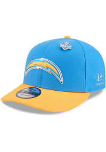 New Era Los Angeles Chargers Light Blue 2026 NFL Draft 9FIFTY Mens Snapback Hat