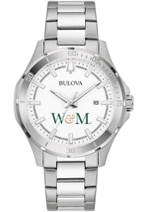 Bulova William & Mary Tribe Sport Classic Mens Watch