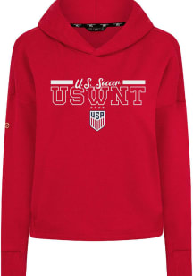 Levelwear USWNT Womens Red Sweet Vanguard Hooded Sweatshirt