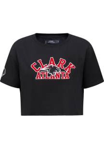Pro Standard Clark Atlanta University Womens Black Classic Short Sleeve T-Shirt
