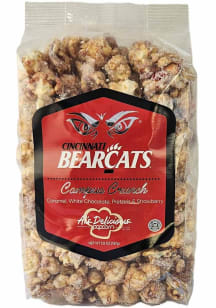 Cincinnati Bearcats Combo of Caramel, White Chocolate, Pretzels, and Strawberries Popcorn Snack