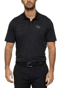 Pitt Panthers Mens Black Arcadia Camo Performance Short Sleeve Polo