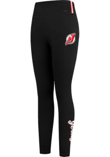 Pro Standard New Jersey Devils Womens Black Classic Chenille Pants