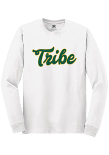 Summit Sportswear William & Mary Tribe White TAILSWEEP Long Sleeve T Shirt