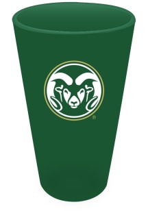 Colorado State Rams 16oz Frosted Pint Glass - Green