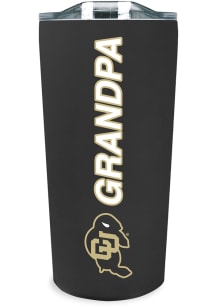 Colorado Buffaloes 18oz Grandpa Soft Touch Stainless Steel Tumbler - Black