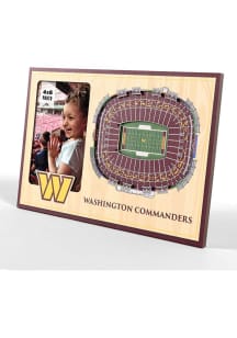 Washington Commanders 4x6 Sadium View Picture Frame - Burgundy
