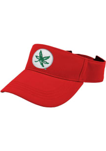 LogoFit Ohio State Buckeyes Mens Red Slice Adjustable Visor