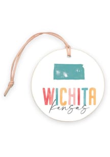 Wichita 4" Watercolor Ornament