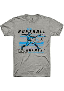 Summit Sportswear Big Ten Dark Grey 2026 Softball Tournament Short Sleeve T Shirt