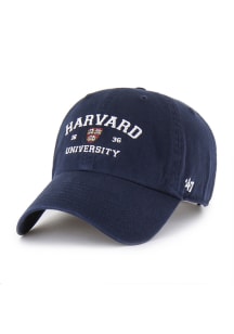 47 Harvard Crimson Clean Up Adjustable Hat - Navy Blue