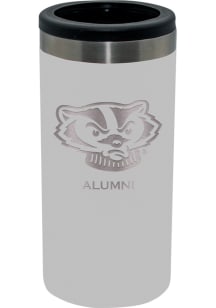 The Memory Company Wisconsin Badgers Alumni 12oz Slim Stainless Steel Coolie