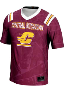 ProSphere Central Michigan Chippewas Youth Maroon Vigor Football Jersey