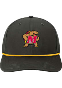 Legacy Maryland Terrapins Back Nine Adjustable Adjustable Hat - Black