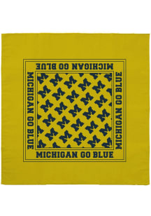Michigan Wolverines Fashion Bandana Womens Scarf