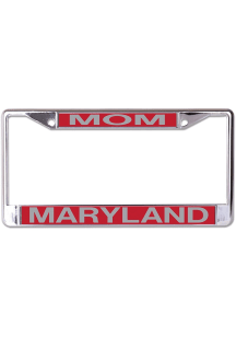Maryland Terrapins Mom License Plate Frame - Red