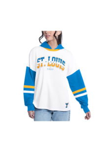 St Louis Blues Womens Gold Key Hooded Sweatshirt