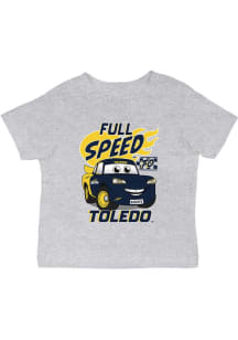 Vive La Fete Toledo Rockets Infant Full Speed Short Sleeve T-Shirt Grey