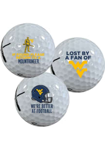 West Virginia Mountaineers Funny Golf Balls