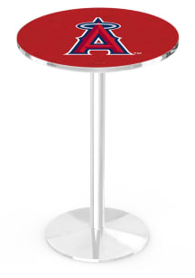 Los Angeles Angels Chrome Round Base Pub Table