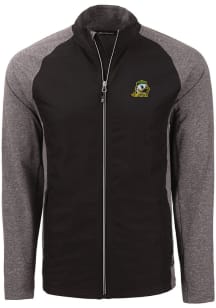 Cutter and Buck Oregon Ducks Mens Black Adapt Eco Medium Weight Jacket