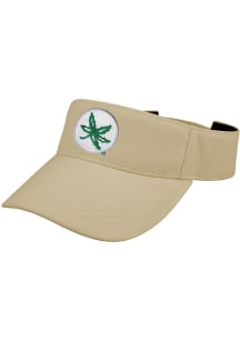 LogoFit Ohio State Buckeyes Mens White Slice Adjustable Visor