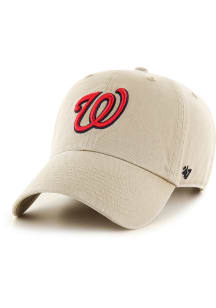 47 Washington Nationals Clean Up Adjustable Hat - Brown