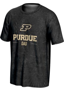 ProSphere Purdue Boilermakers Black Dad Short Sleeve T Shirt