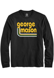 Summit Sportswear George Mason University Black Stripes Long Sleeve T Shirt