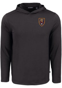 Cutter and Buck Real Salt Lake Mens Black Coastline Eco Hood