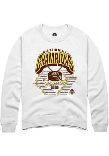 Rally  Western Michigan Broncos Mens White NIL 2025 National Champions Full Roster Player Crew