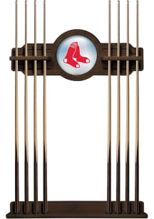 Boston Red Sox Solid Wood Cue Rack Pool Table