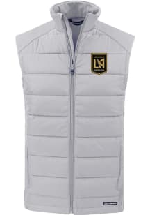 Cutter and Buck Los Angeles FC Mens Grey Evoke Sleeveless Jacket