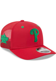 New Era Philadelphia Phillies 2026 MLB All Star Game Workout 9SEVENTY SS Adjustable Hat - Red
