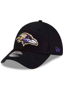 New Era Baltimore Ravens Mens White Diamond Era 39THIRTY Flex Hat