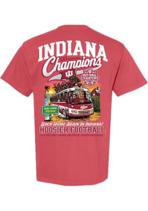Something Inked Indiana Hoosiers Crimson 2025 College Football National Champions Lee Corso Bus Sh..