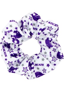 K-State Wildcats Star Print Game Day Womens Hair Scrunchie
