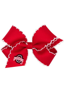 Ohio State Buckeyes Medium Moonstitch Kids Hair Barrette