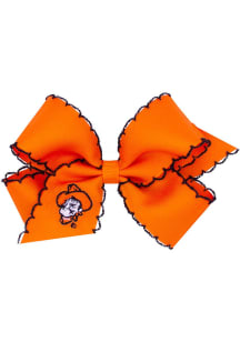 Oklahoma State Cowboys Medium Moonstitch Kids Hair Barrette