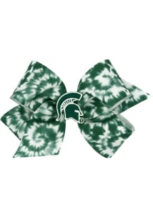 Michigan State Spartans Medium Tie Dye Baby Hair Barrette