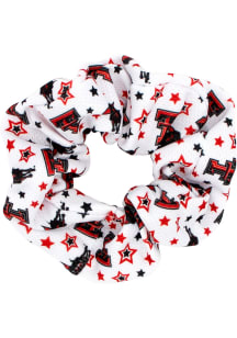 Texas Tech Red Raiders Game Day Star Print Youth Hair Scrunchie