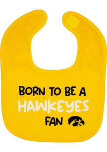 Iowa Hawkeyes Little Fan Baby Bib