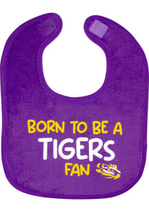 LSU Tigers Little Fan Baby Bib