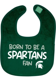 Michigan State Spartans Little Fan Baby Bib