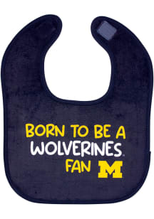 Michigan Wolverines Little Fan Baby Bib