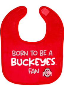 Ohio State Buckeyes Little Fan Baby Bib