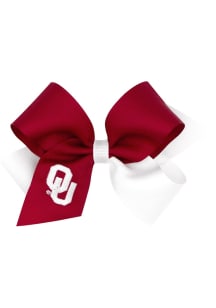 Oklahoma Sooners Color Block Kids Hair Barrette