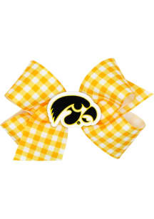 Iowa Hawkeyes Gingham Kids Hair Barrette